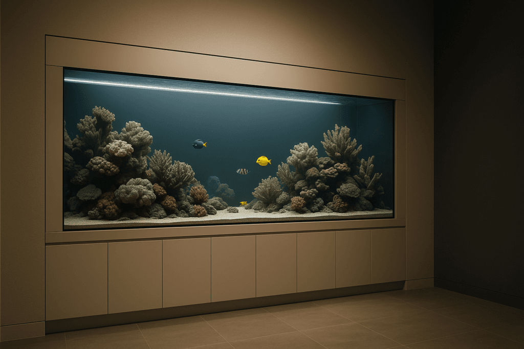 Luxury Home Automation in North & West Vancouver - HomeSphere Automation HomeSphere Lite Bespoke - Aquarium