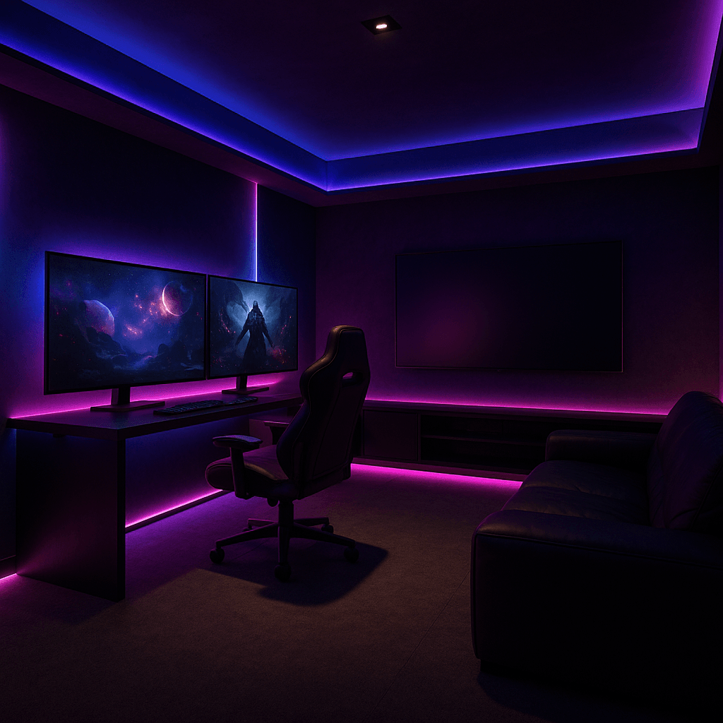 Luxury Home Automation in North & West Vancouver - HomeSphere Automation HomeSphere Lite Bespoke - Gaming