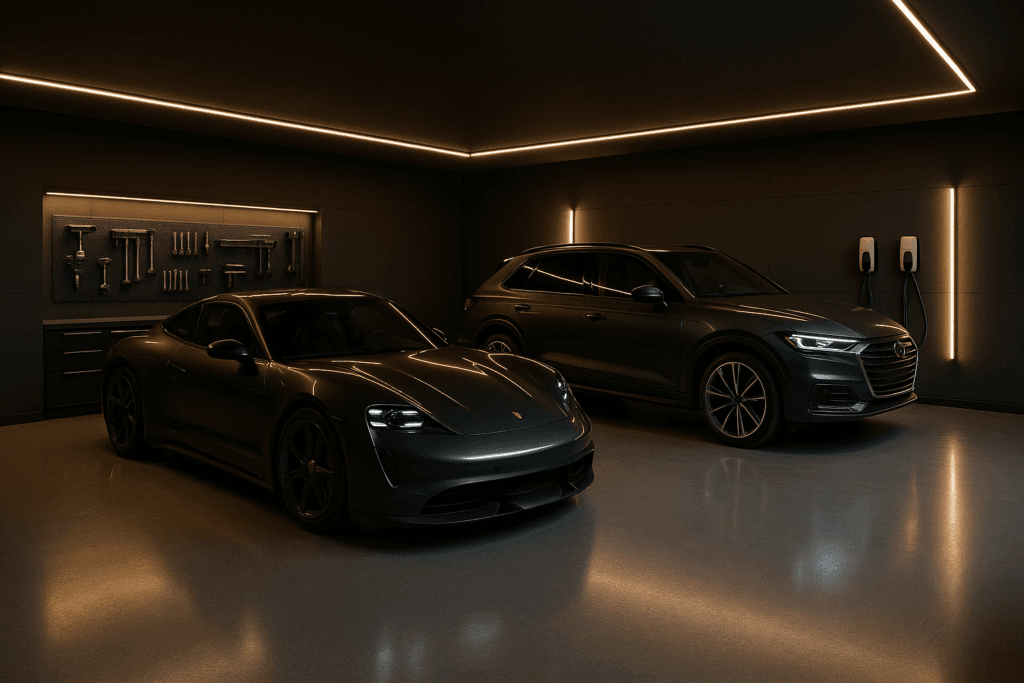 Luxury Home Automation in North & West Vancouver - HomeSphere Automation HomeSphere Lite Bespoke - Garage