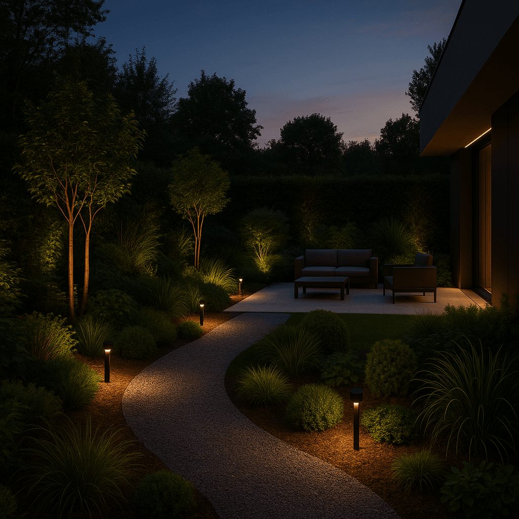 Luxury Home Automation in North & West Vancouver - HomeSphere Automation HomeSphere Lite Bespoke - Garden