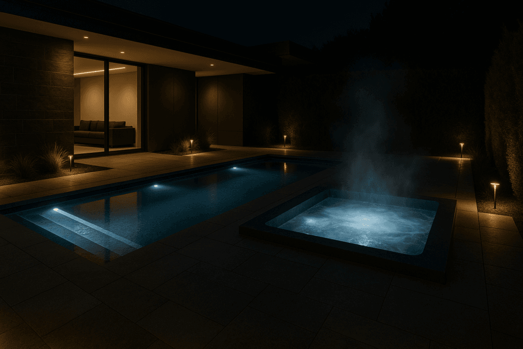 Luxury Home Automation in North & West Vancouver - HomeSphere Automation HomeSphere Lite Bespoke - Pool